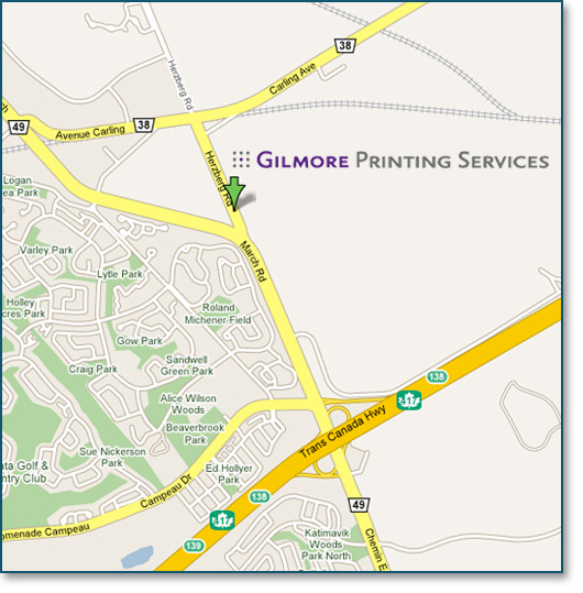 Mpa of Gilmore Printing Services Location